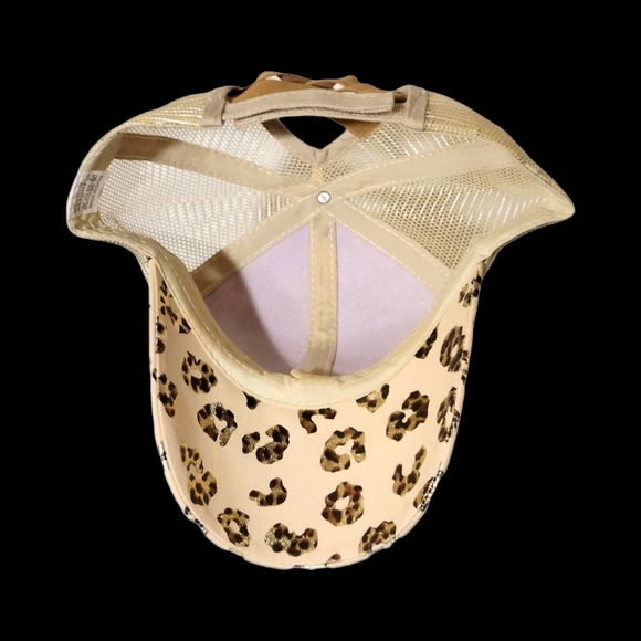 Woman's Adjustable Baseball Cap - Ponytail - Picture 5 of 7